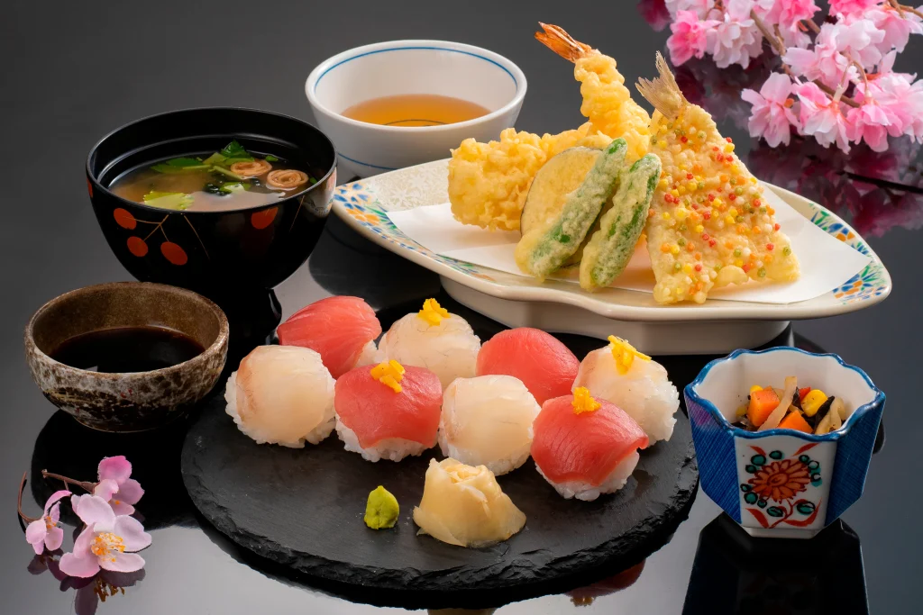 手毬寿司定食