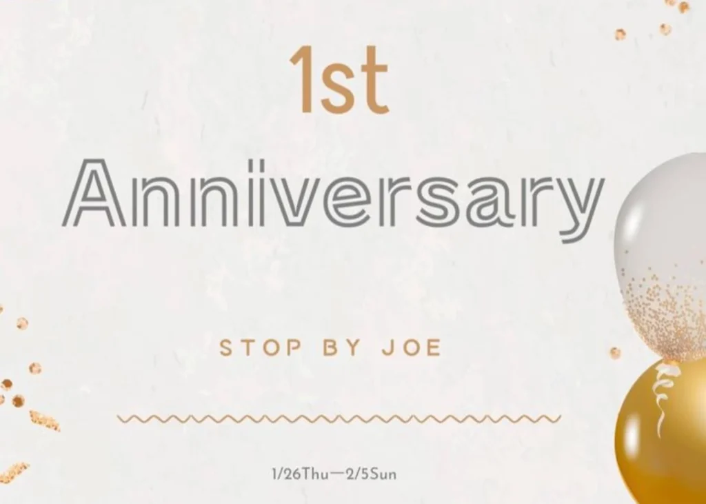 stop by joe 1周年記念イベント 