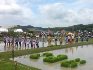 御田植の神事①
