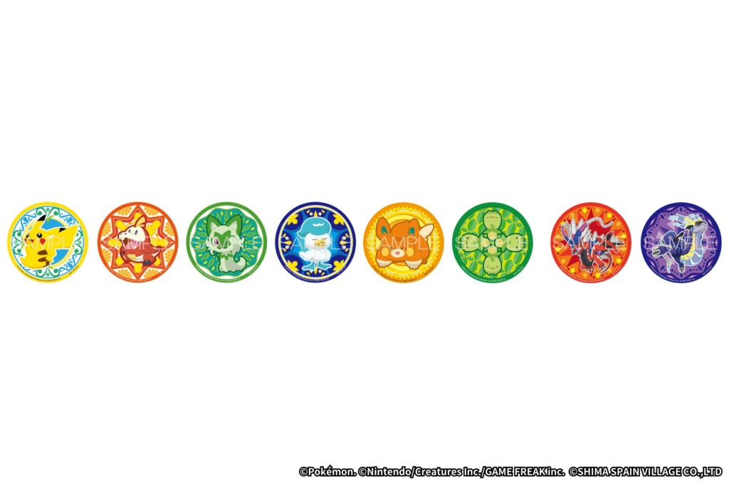 オリジナルメニューご注文の方は、特製ステッカー（全8種類からランダム）をゲットできます。